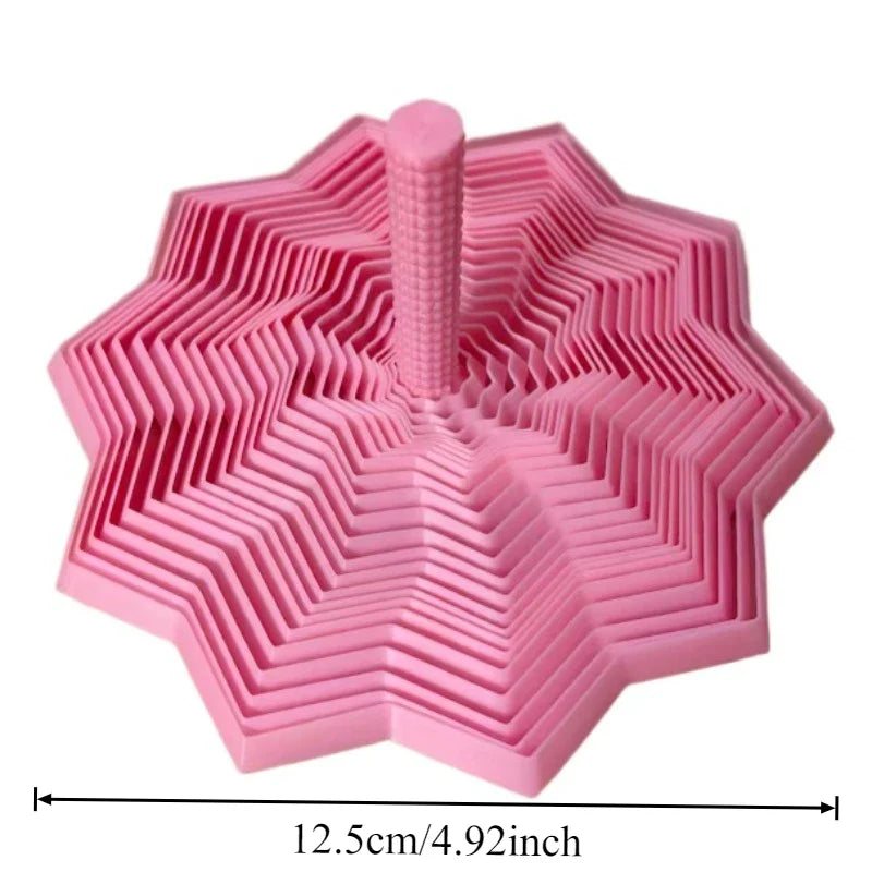 3D Printed Fidget Star Spinner – Sensory Stress Relief Toy