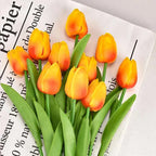 3/5/10/15/20pcs Tulips Artificial Flowers Real Touch Flower Bouquet Tulips Fake Flower for Wedding Home Decoration