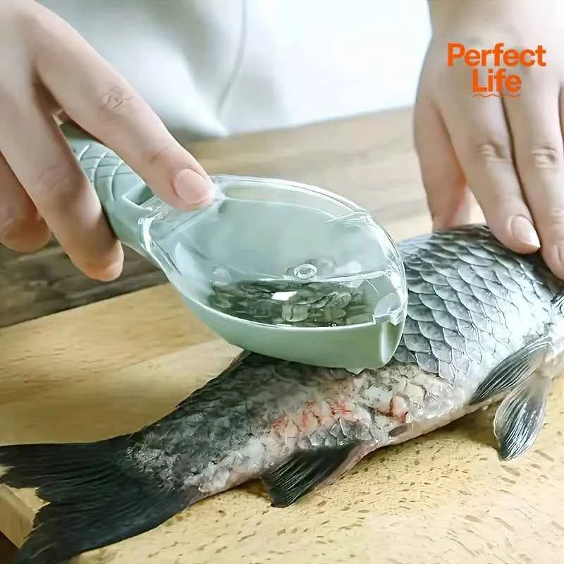 Plastic Fish Scale Removal Tool for Easy Fish Cleaning and Preparation