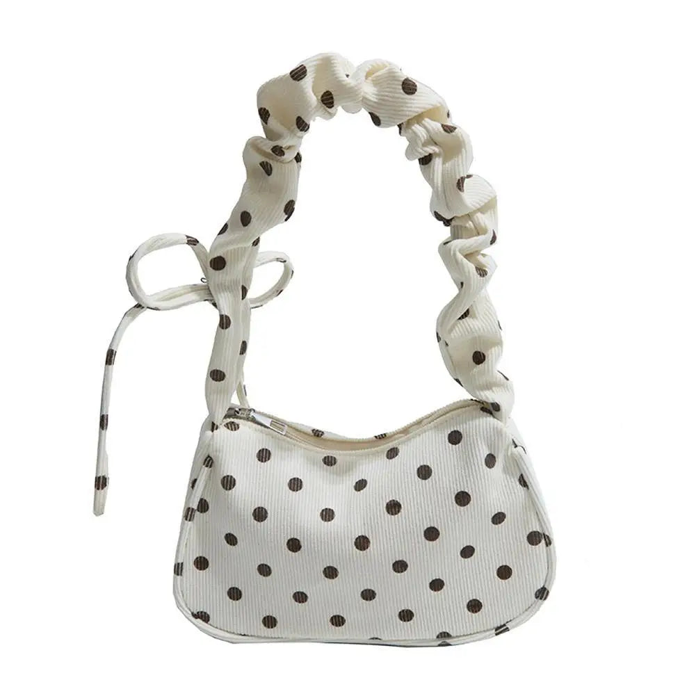 Fashion Grid Mini Handbags Adjustable Shoulder Strap Korean Hand-held Commuting Bag Single-shoulder Crossbody Bag Underarm Pouch
