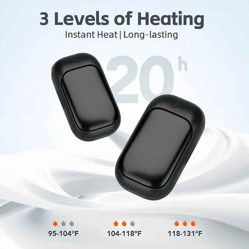 Portable Material Twin Warm Hand Treasure 2-in-1 Double Warmth Triple Adjustable Single/Two Piece for Winter Warmth