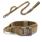 Pet Dog Collar Leash Set Nylon Material Durable Dog Collar Reflective Leash Pet Tactical Training Dog Collar Large Dog Leash Set - WTN Essentials 