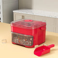 Press Ice Tray Ice Cube Mold Ice Box Ice Making Tool Large Capacity Ice Storage Ice Maker