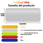 50/10PCS Helmet Safety Warning Reflective Stickers Strip Waterproof High Visibility Reflector Tape For Night Riding Walking Car