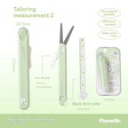 1pc Mini Portable Scissors Paper Cutter Knife 2 In 1 Multifunctional Pocket Pen Shape Scrapbooking Carving Cutting Art Tools