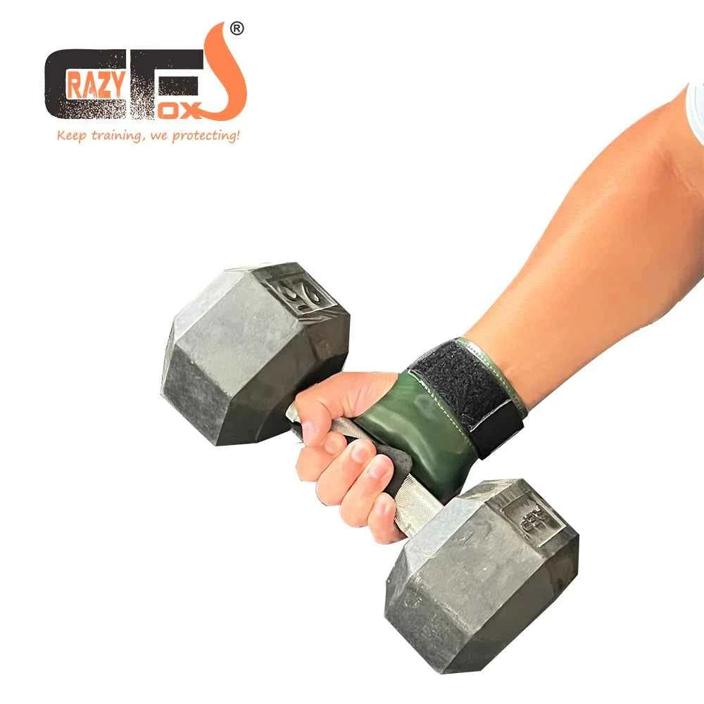 Rubber Chalk Free Weight Lifting Grips Heavy Duty Straps Alternative Power Lifting Hooks for Deadlift Wrist Support Calleras