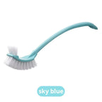 Multi-Function Double-Head Toilet Brush – Soft Hair Long Handle Cleaner