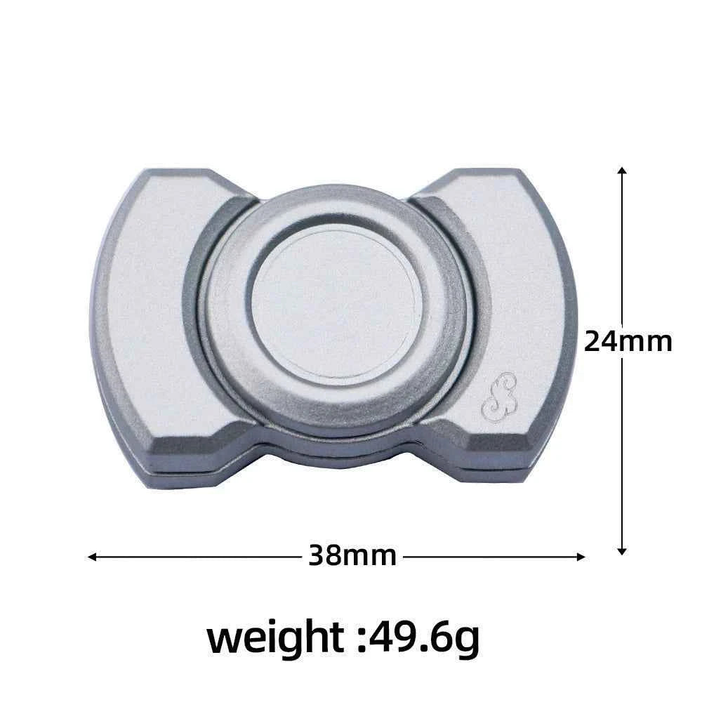 Fun 3-In-1 Game EDC Fidget Toys Personalized Skeleton Ghost Fidget Spinner Alloy Fidget Slider Stress Release Toy Sound Coin Toy
