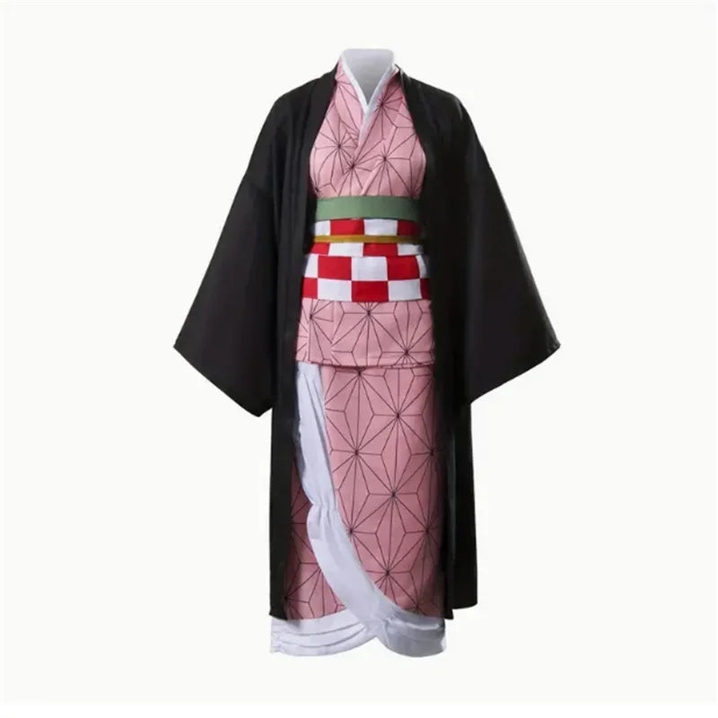 Costume de Cosplay Demon Slayer Kamado Nezuko, uniforme de fête de carnaval Anime japonais pour adultes, Costume d'halloween