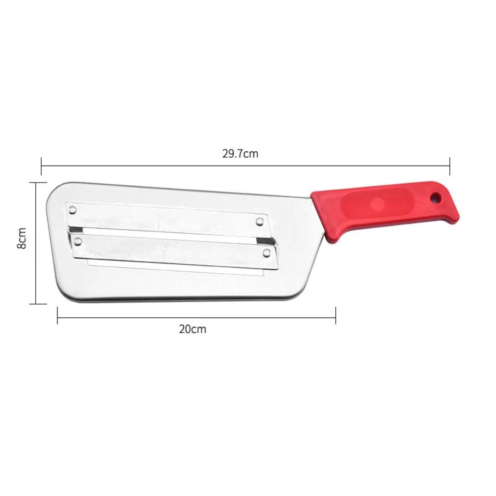 Cabbage Kitchen Knife Stainless Steel Dual Blades Peeling Tool Kitchen Vegetable Fruit Cutter Slicer Chopper Household Gadgets
