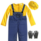 Halloween Minion Boys Girls COS Anime Performance Costumes Festival Fashion Shows Cosplay Complete Summer Beach Party Disguise