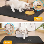 Pet Cat Litter Mat Waterproof Double Layer Cat Litter Trapping Pet Litter Box Mat Clean Pad Products For Cats Accessories - WTN Essentials 
