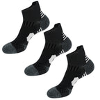 3/9 Pairs Non-Slip Sports Socks for Men & Women Thickened Towel Bottom Professional Running Fitness Training Basketball Socks