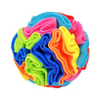 Interactive Dog Toys Snuffle Ball for Dogs Encourage Natural foraging skills ,Snuffle Ball Dog Puzzle Toys Treat Ball for Large
