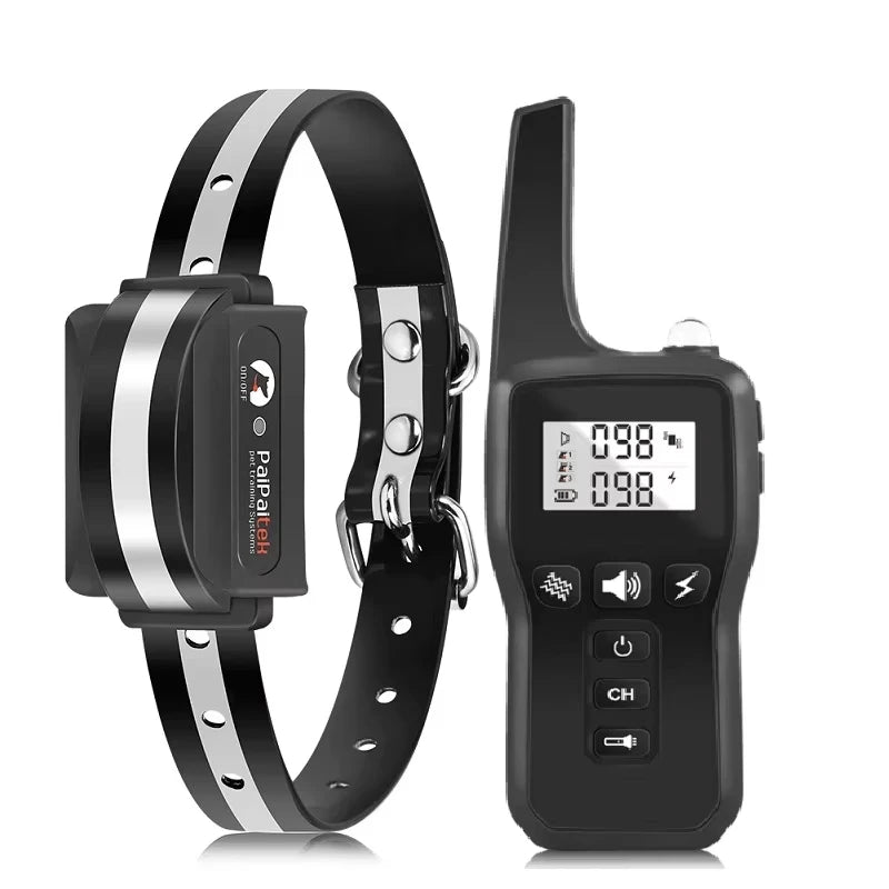 1000m Rechargeable Dog Training Collar With Remote Control