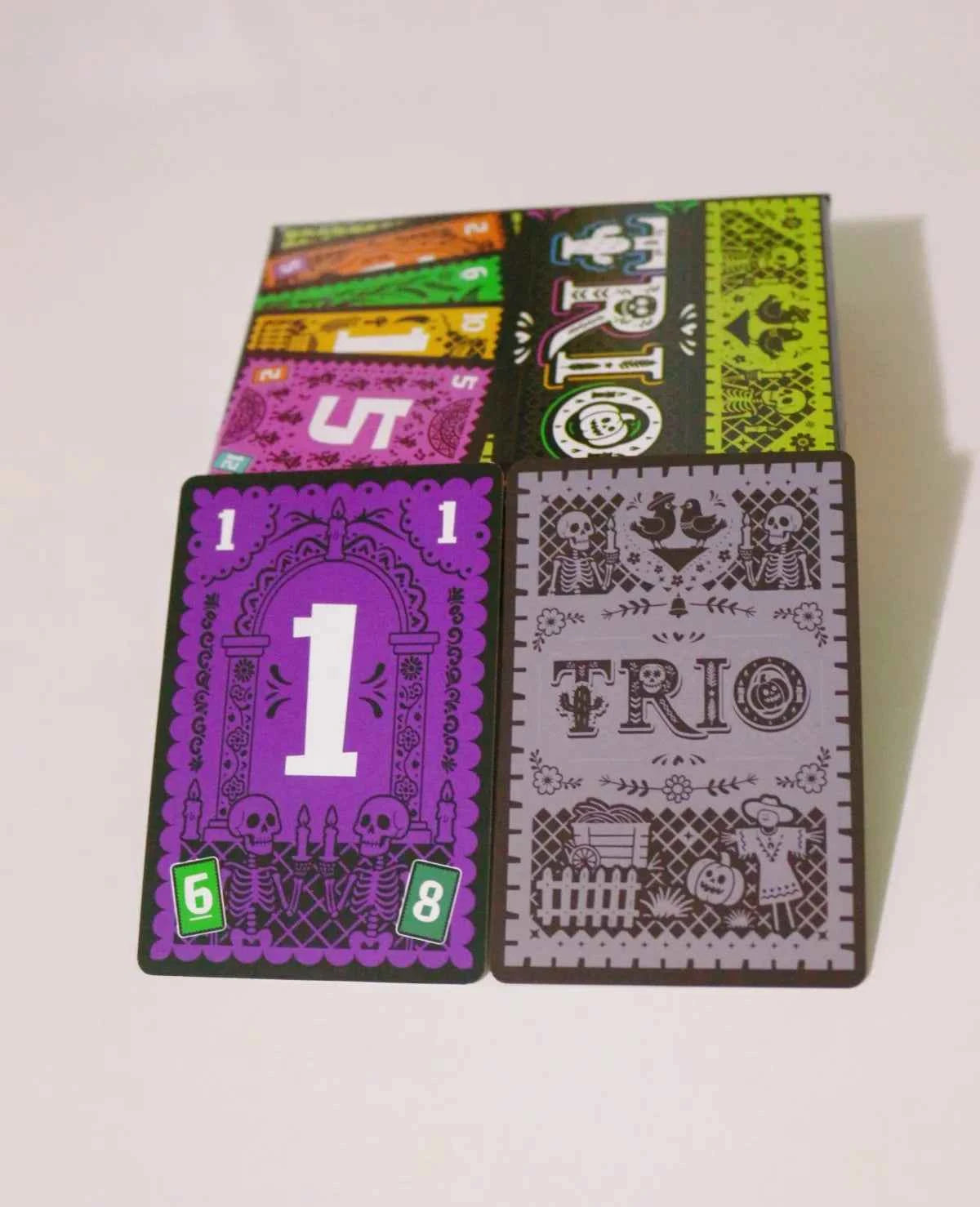 TRIO Strategy Board Game | 3-6 Players | 15 Minutes Playing Time . Family Game Nights , Perfect for Party Game
