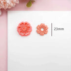 Flowers/Love Soft Ceramic Earring Mold Polymer Clay Cutter DIY Handmade Jewelry Pendant Quick Modeling Cutting Ceramic Tool