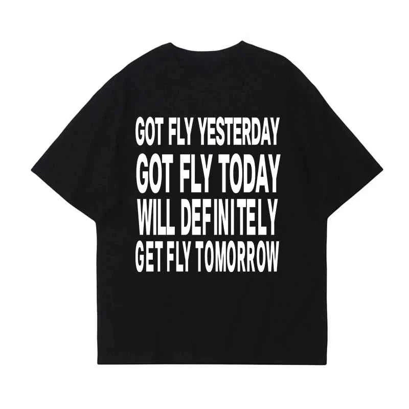 Men Y2K Cotton T-shirt Hiphop Harajuku Letter Print Retro Top Grunge Goth Streetwear Tee Punk Oversized Short Sleeve T-shirt EMO
