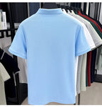 Men's 100% Cotton Polo Shirt – Short Sleeve Casual Golf & Business Shirt