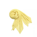 Miyake Pleated Women Scarf Shawl Fabric Korean Fashion Thin Sunscreen Scarf Foulard Femme Luxe Marque Hijabs for Woman