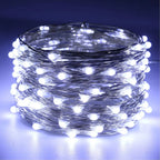 5M 10M Waterproof USB Battery LED Lights String Copper Wire Fairy Garland Light Lamp Christmas Wedding Party Holiday Lighting