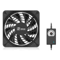 TEUCER 3000RPM 120MM Large Air Volume 220V Btc Mining Machine Workstation Cabinet Server Case Cooling System Fan with Adapter