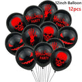 Halloween Ghost Balloons – Spooky Spider, Witch & Pumpkin Party Decor