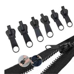 6Pcs Black Universal Instant Fix Repair Kit Replacement Zip Slider Teeth Design Arts, Crafts and Sewing