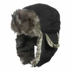 Winter Mens Ushanka Trapper Hat Russian Trooper Ear Flap Cap Earflap