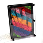 3D Clone Metal Pin Antistress Art Clone Hand Shape Model kid Toys Pinscreen Needle Board Sculptures Painting Carving Pinart Gift