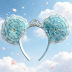 Cartoon Minnie Mouse Ear Headband New Holiday Party Christmas Snowman Headdress Cosplay for Adults Kids Hair Accessories