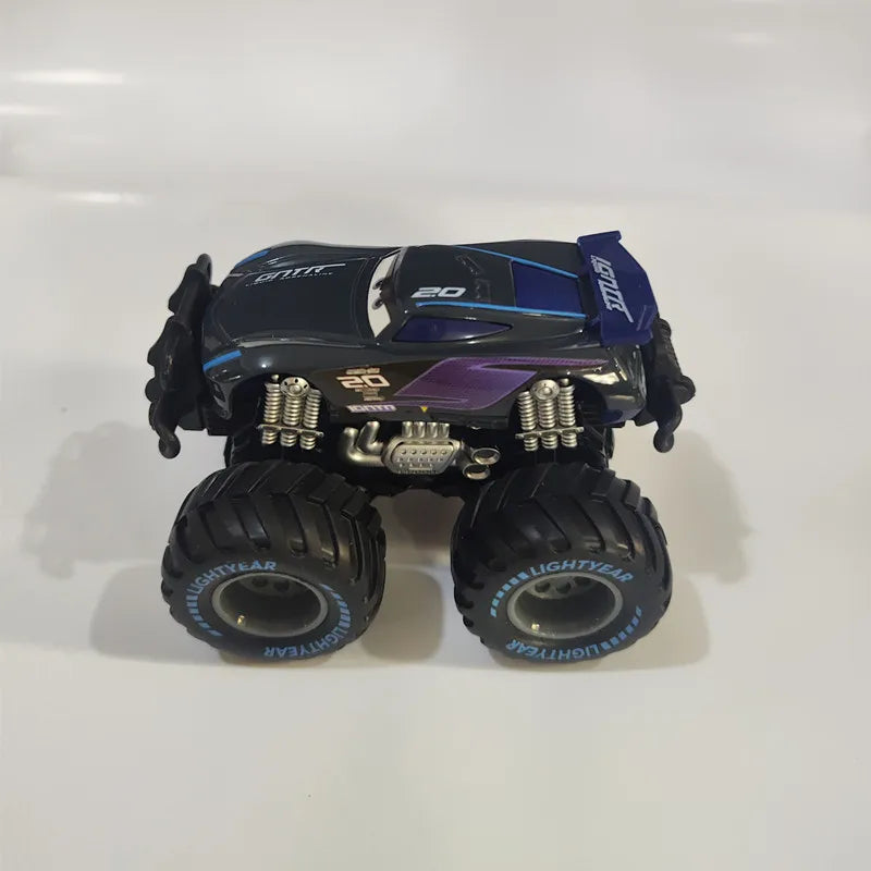 Disney Pixar Cars Toy Lightning McQueen Metal Mode Return Car Jackson Storm Mater Inertial Force Car Model Toy Kid Birthday Gift