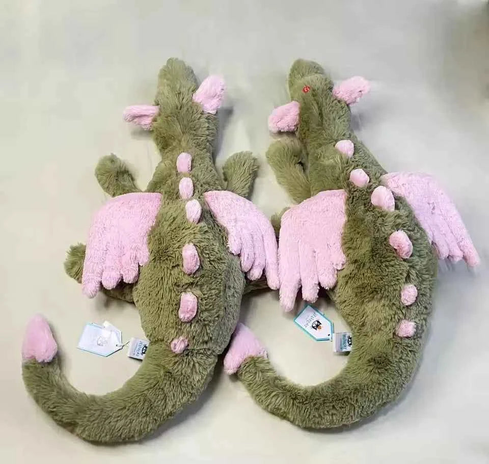 55cm  Gift Matcha Dragon And Purple Dragon Keychain Plush Toy Cute And Soothing Companion Plush Toy Holiday Gifts S Ss