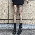Simplejewejl Hot Women Long Sexy Hollow Out Fishnet Stockings Pantyhose Black Waist Tights Panty Lingerie High Quality