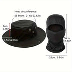 Camouflage Boonie Outdoor Hunting Hat with Wide Brim Protection