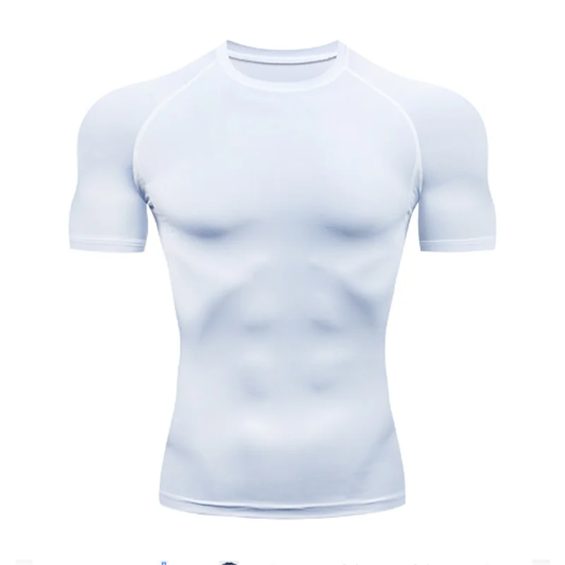Compression Running Top Men Long Sleeve Shirt For Male Gym Clothing Quick Dry Sportswear Fitness Tee Training Workout Muscle Top