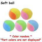 Sticky Dodge Ball Game Vest Outdoor Sports Toy Jersey Fabric  Props Throw Catch Soft Fleece Balls Safe for Kids Teens Adults