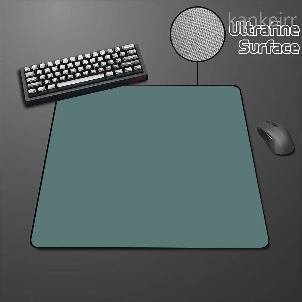 Black Speed Mouse Pad Pure Color High Elastic Non-slip Bottom Gaming Mouse Mat Premium E-Sports Mousepad Ultrafine Surfa Deskmat