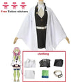 Kanroji Mitsuri Cosplay Costume with Wig & Haori