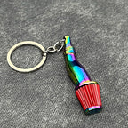 Luxury Metal Keychain Creative DIY Keyring Holder Car Key Chain Brake Disc Pendant For Men women Jewelry Gift Car Motorcycle Int
