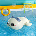 Baby Bath Toys – Swimming Clockwork Dolls & Animals, Fun Water Play for Kids’ Bathtub, Shower, and Bathroom