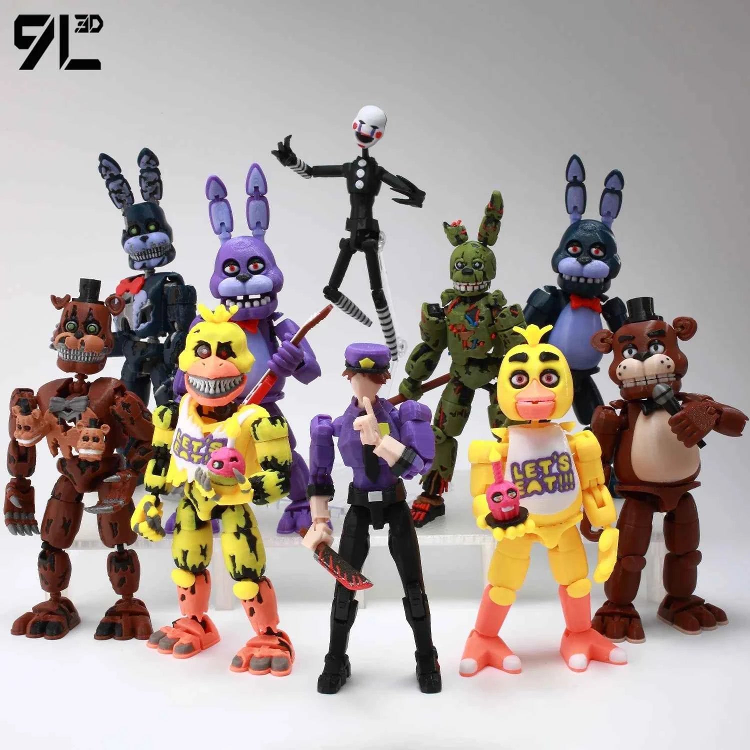 9L3D Dummy13 Horror Figure – Articulated Collectible Anime Model Toy