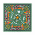 High Quality Skull Chimpanzees Print Cashew Hip Hop Cotton Square Bandana Scarf Riding Headband Paisley Gifts For Men Unisex