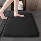 Super Absorbent Coral Velvet Bathroom Mat – Non-Slip Door & Floor Mat