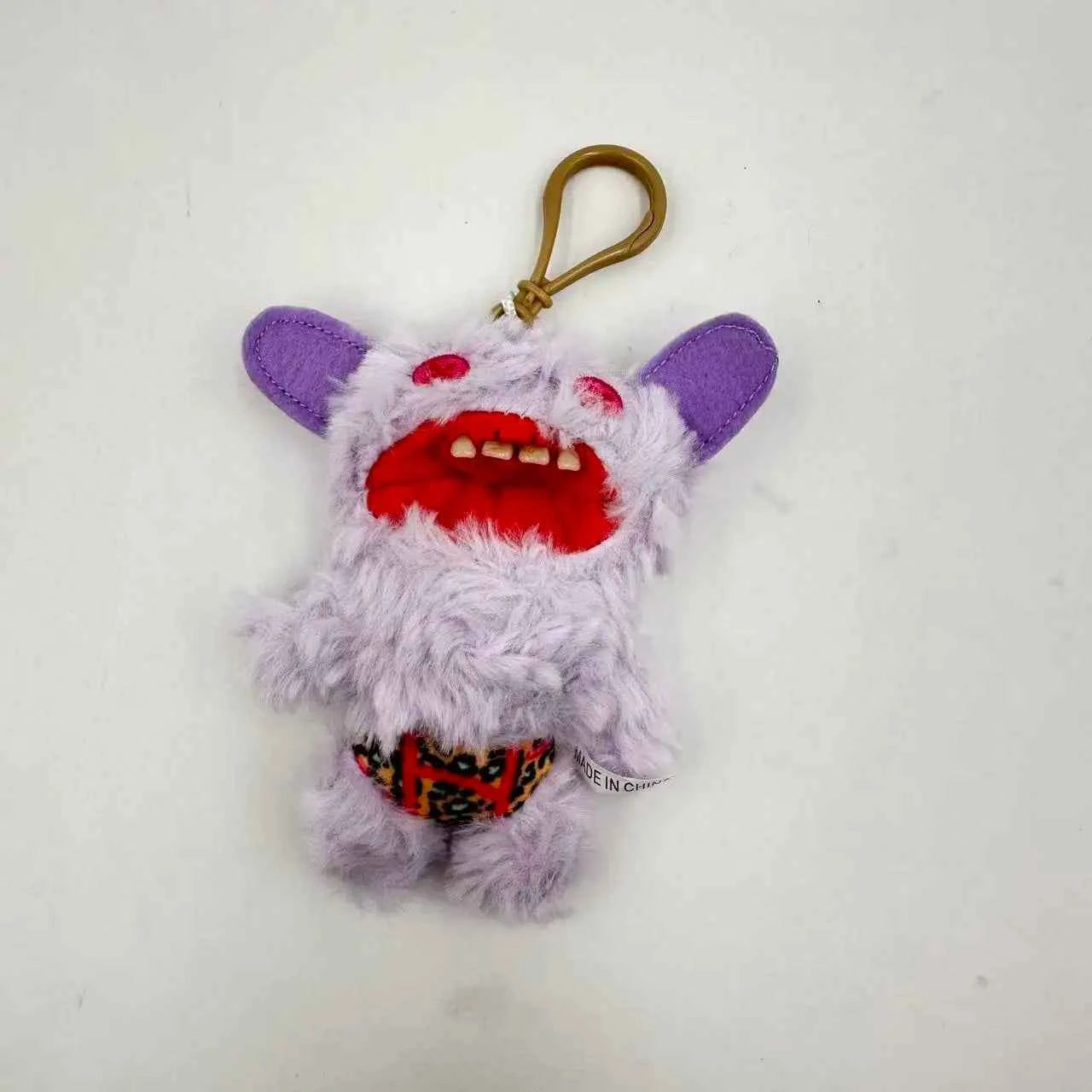 Plush Toys Keychain Kawaii Monster Rabbits Cute Stuffed Peluche Dolls Pendants Gifts Kid 12cm