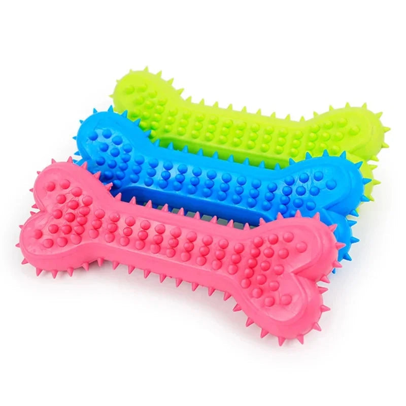 Pet Toys for Small Dogs Rubber Resistance To Bite Dog Toy Teeth Cleaning Chew Training Toys Pet Supplies Puppy Dogs - WTN Essentials 