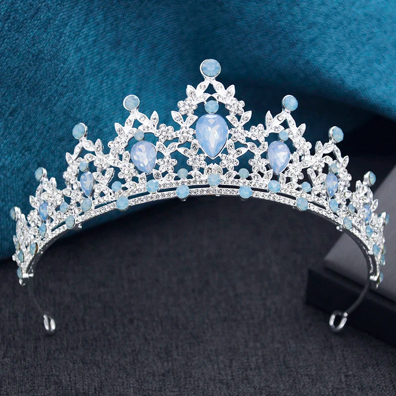 15 Colors Princess Crown Bridal Tiaras and Crowns for Women Prom Birthday Wedding Hair Jewelry Party Head Accessories