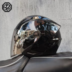 2025 Latest High Quality Motorcycle Helmet Half Covering Dual Lens Cascos para Motos Male Female Couple Capacetes de Moto