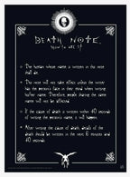 Japaese Anime DEATH NOTE Poster For Living Room Bedroom Home Decor Yagami Raito Canvas Painting Classic Japan Comics Wall Art