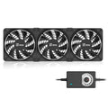 TEUCER 3000RPM 120MM Large Air Volume 220V Btc Mining Machine Workstation Cabinet Server Case Cooling System Fan with Adapter